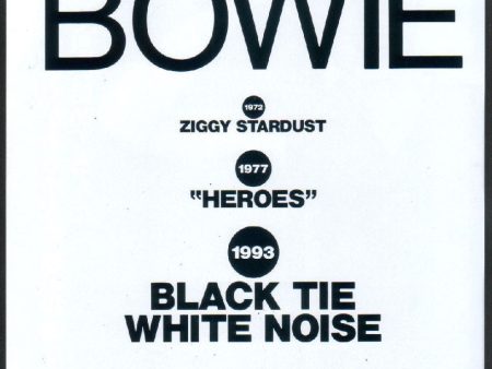 David Bowie 1993 04 Black Tie White Noise Japan album promo ad Online now