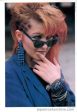 Cyndi Lauper 1984 08 Japanese music press cutting clipping - photo pinup - red hair sunglasses Online