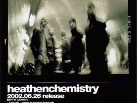 Oasis 2002 08 Heathenchemistry Japan album promo ad Online Sale