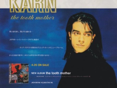 Mick Karn 1995 06 The Tooth Mother Japan album promo ad Online Sale