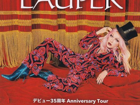 Cyndi Lauper 2019 Japan tour concert gig flyer Cheap