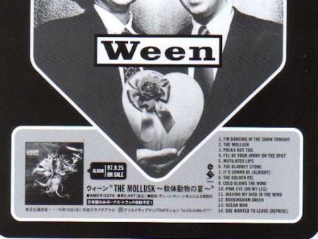 Ween 1997 10 Mollusk Japan album promo ad Supply