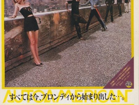 Blondie 1981 01 Autoamerican Japan album promo ad Fashion