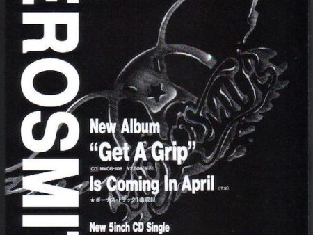 Aerosmith 1993 04 Get A Grip Japan album promo ad Online Hot Sale