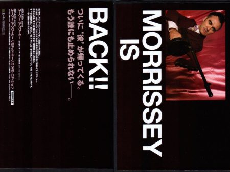 Morrissey 2004 06 You Are The Quarry Japan album promo ad For Sale